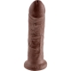 King cock 8 inch brown