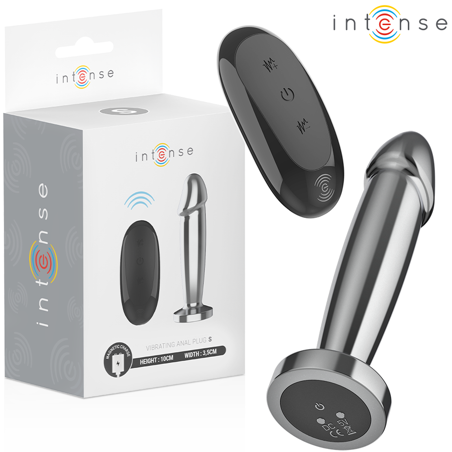 Vibromasseur en métal avec télécommande Vibromasseur en métal avec télécommande