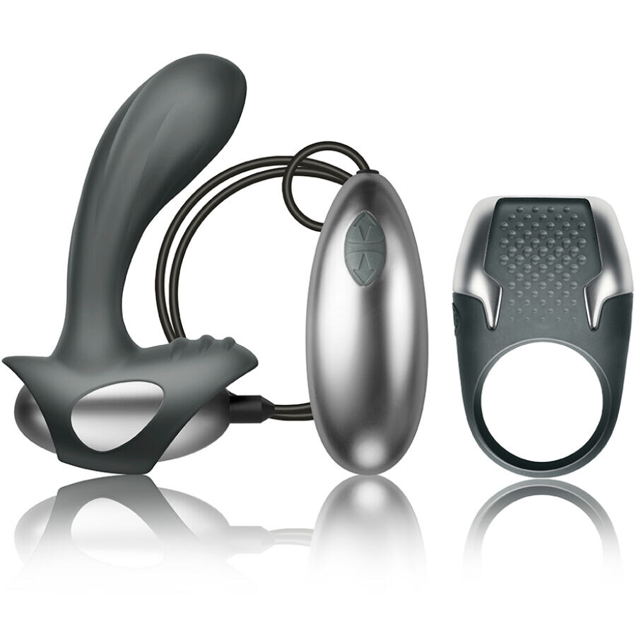 Kit que inclui estimulador prostático e anel vibratório
Explora novas sensações de prazer Kit que inclui estimulador prostático e anel vibratório
Explora novas sensações de prazer