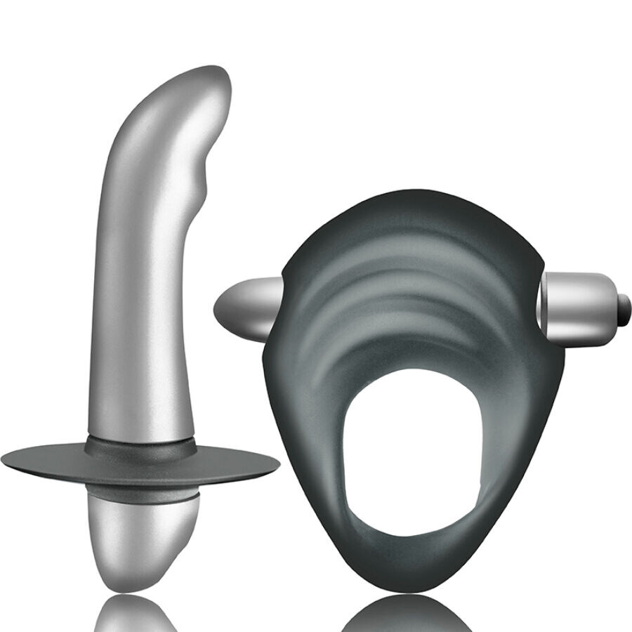 Kit per coppie principianti con anello vibrante e stimolazione Kit per coppie principianti con anello vibrante e stimolazione