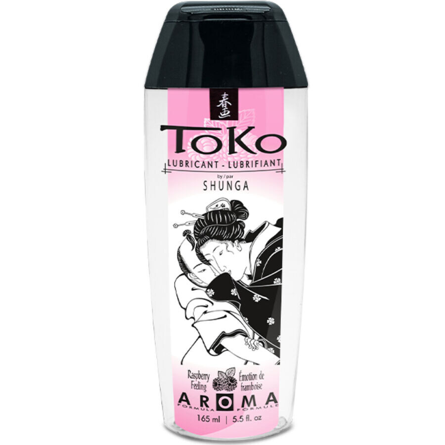 Raspberry-flavored water-based lubricant