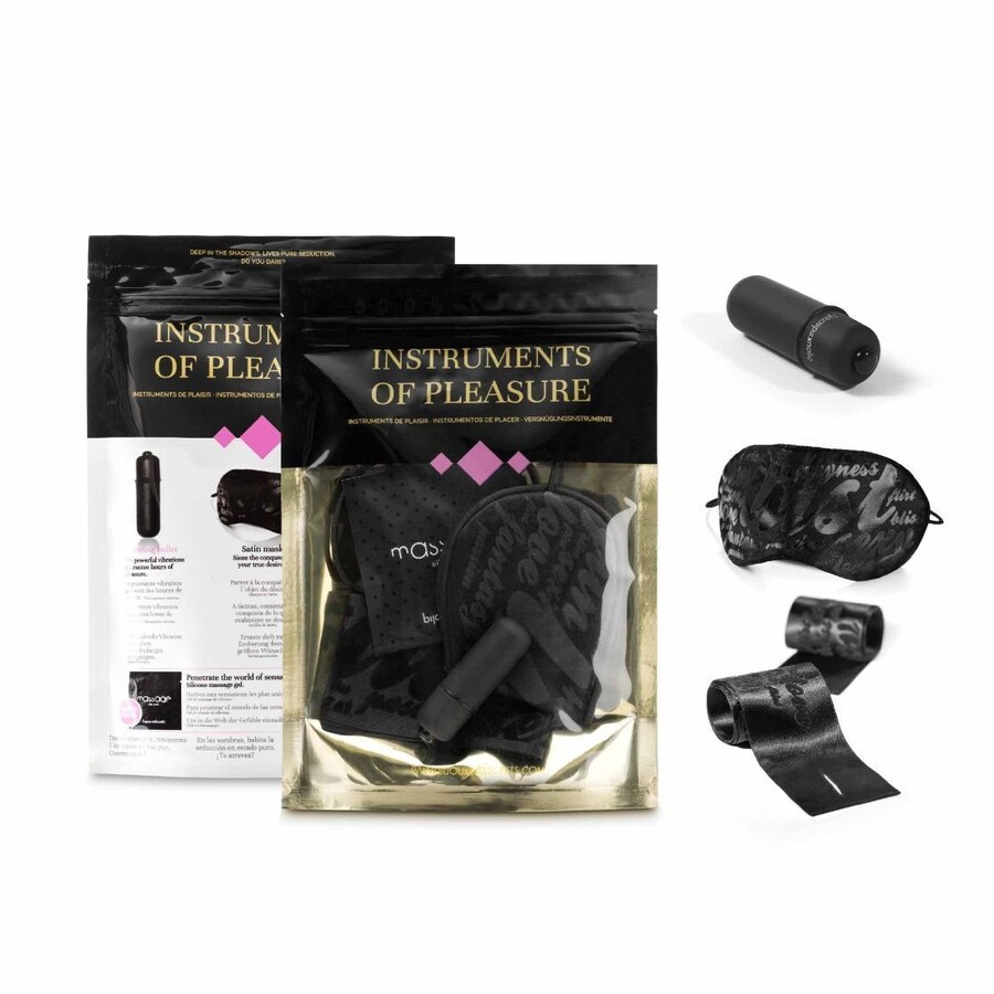 Introducing the Lilac Level Kit: Dive into pleasure with a vibrating bullet, a silky blind Introducing the Lilac Level Kit: Dive into pleasure with a vibrating bullet, a silky blind