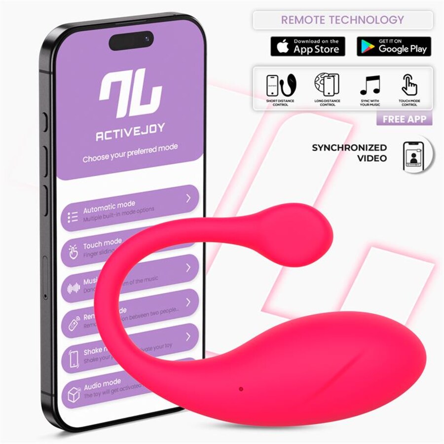 Bulby App-Controlled Vibrating Egg in Red 3 Bulby App-Controlled Vibrating Egg in Red 3