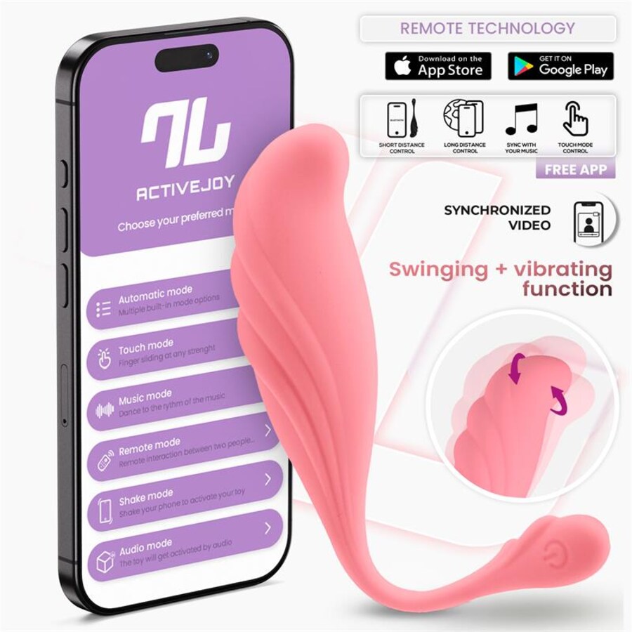 Ovo vibratório com movimento ondulante e app usb n.º 7