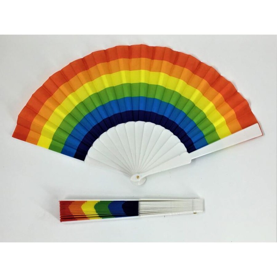 FAN PLASTIC LGBT+ FLAG 2