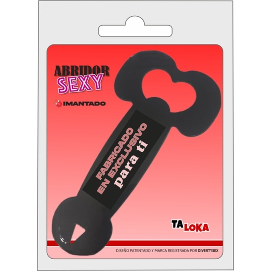 Abridor metalico imantado con forma de pene - modelo 1 Abridor metalico imantado con forma de pene - modelo 1