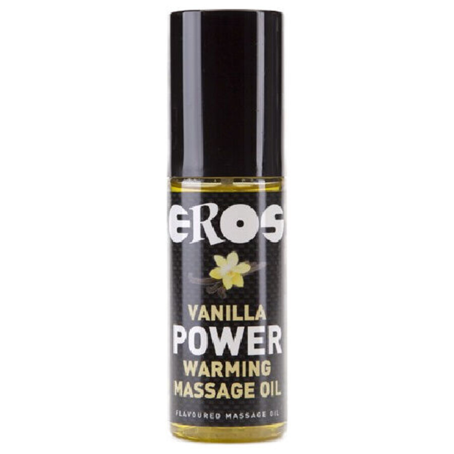 Eros vanilla power olio da massaggio riscaldante 100ml
