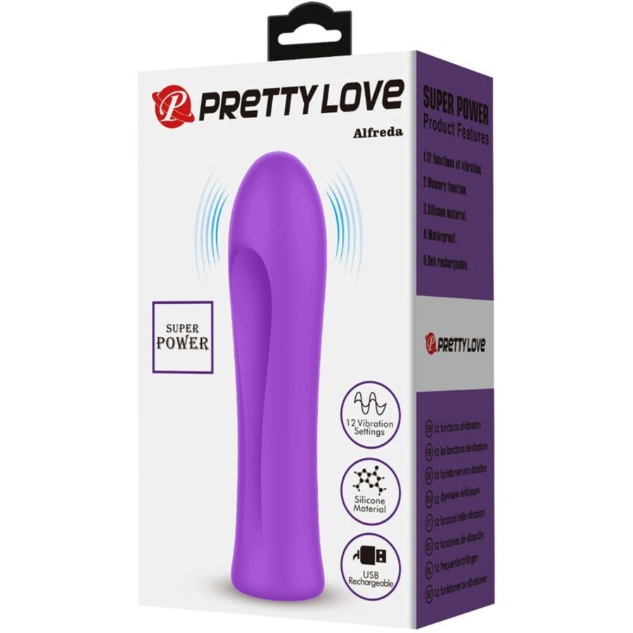 ALFREDA VIBRADOR SUPER POWER MORADO 8