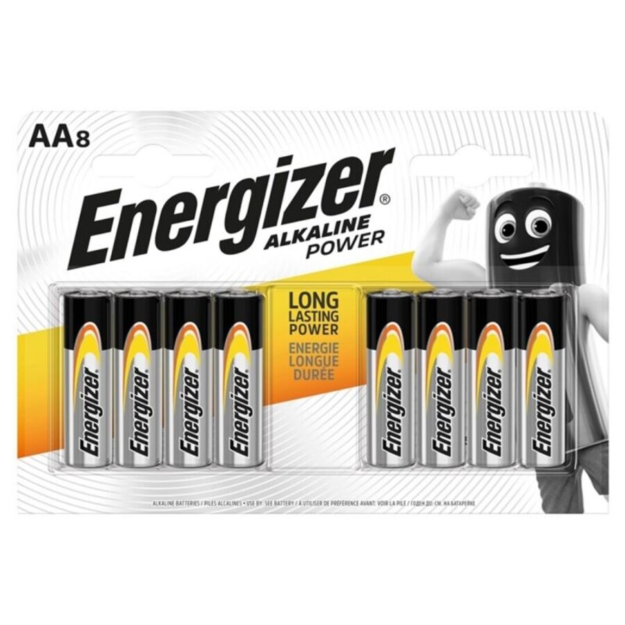 ALKALINE POWER PILA ALCALINA AA LR6 BLISTER*8