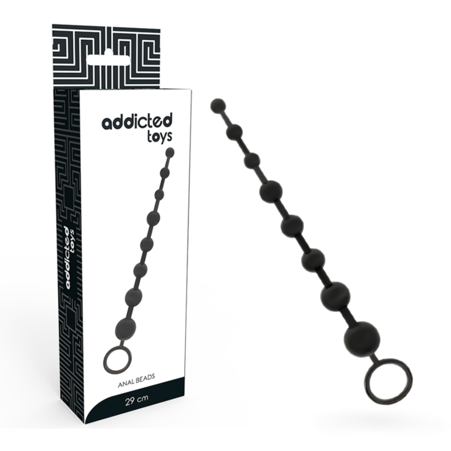 ANAL BEADS 29CM NEGRO ANAL BEADS 29CM NEGRO