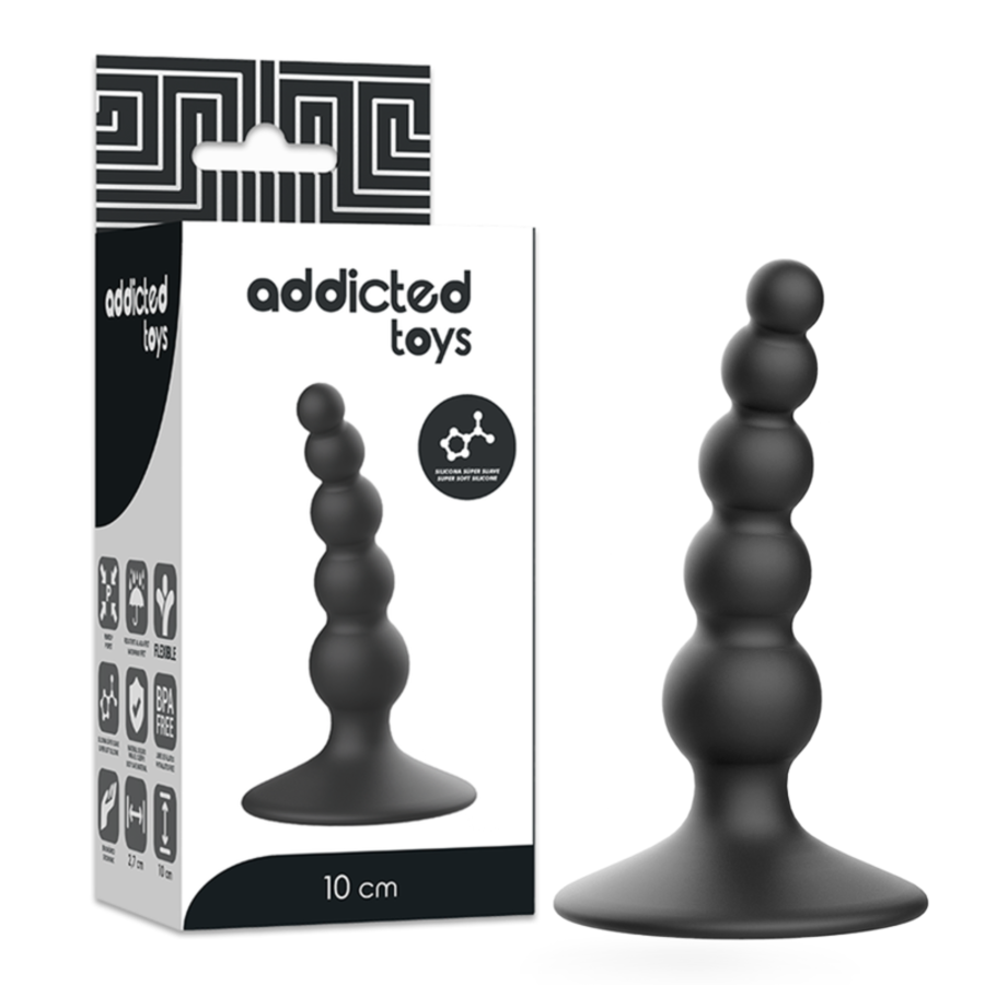 ANAL SEXUAL PLUG 10CM NEGRO ANAL SEXUAL PLUG 10CM NEGRO