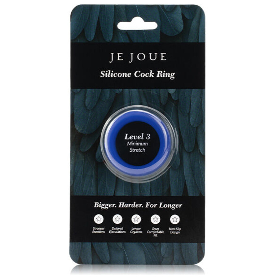 SILICONE RING BLUE 6