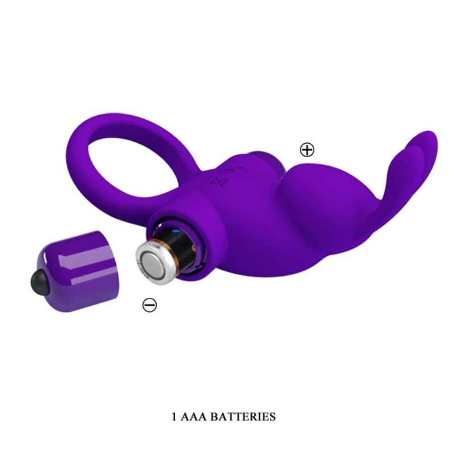 VIBRATING RING WITH RABBIT FOR 7