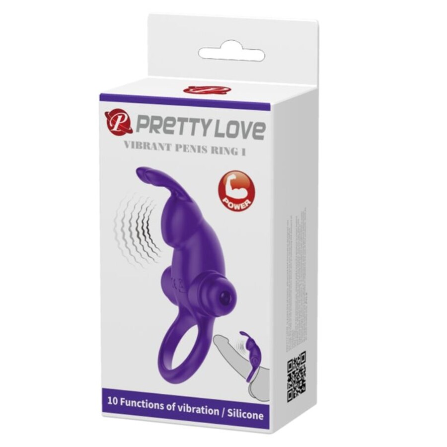 VIBRATING RING WITH RABBIT FOR 9