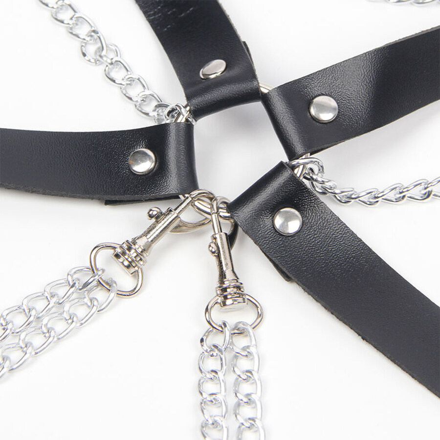 HARNESS BRA CHAIN DETAIL 4