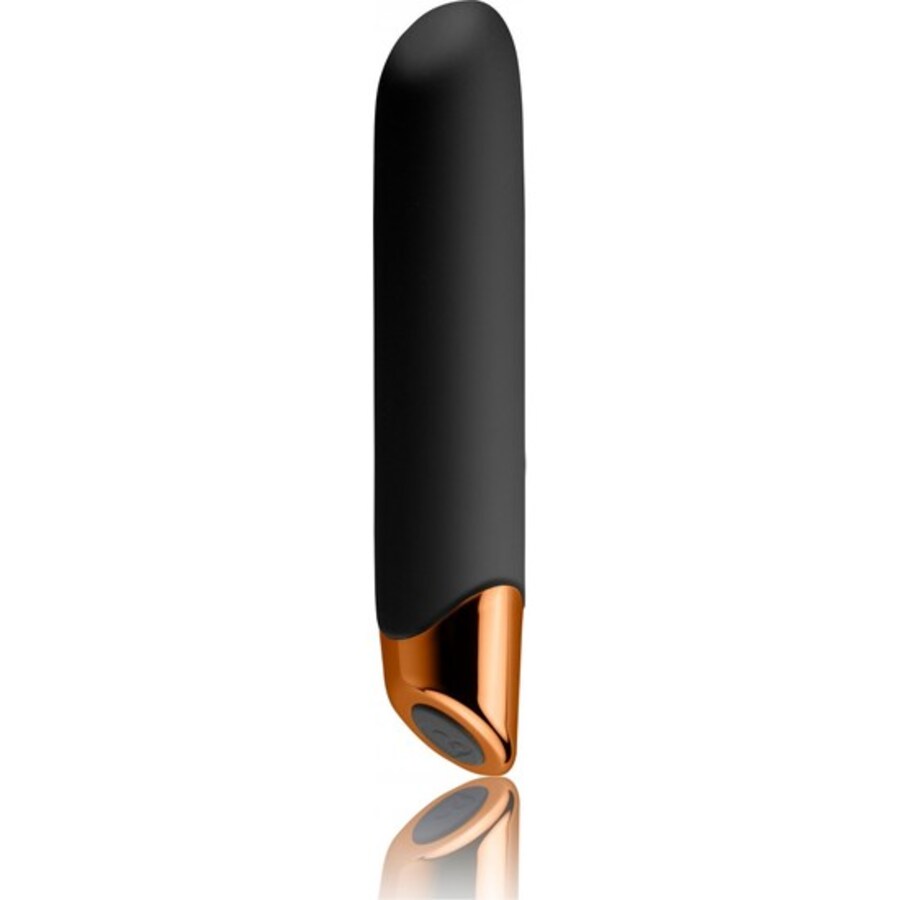 Chaiamo vibrando bala de silicone - preto