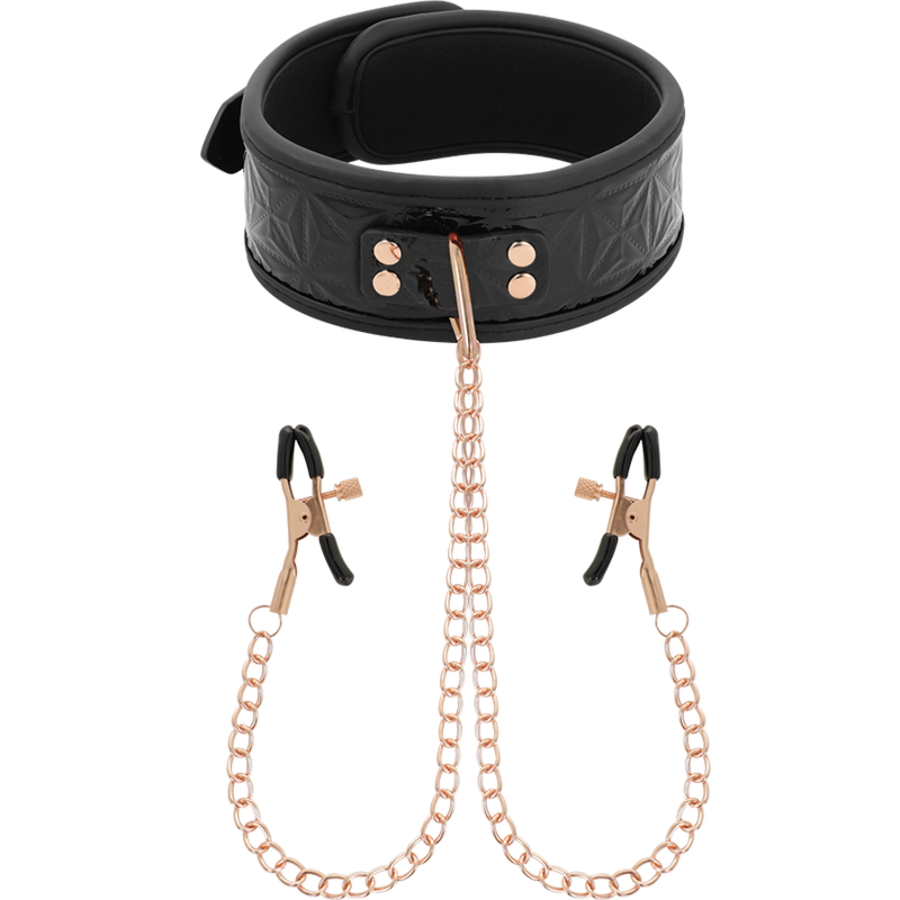 BEGME - BLACK EDITION COLLARE CON MORSETTI PER CAPEZZOLI BEGME - BLACK EDITION COLLARE CON MORSETTI PER CAPEZZOLI