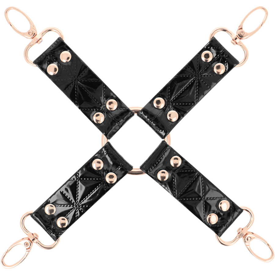 BEGME - BLACK EDITION HOG TIE CUERO VEGANO BEGME - BLACK EDITION HOG TIE CUERO VEGANO