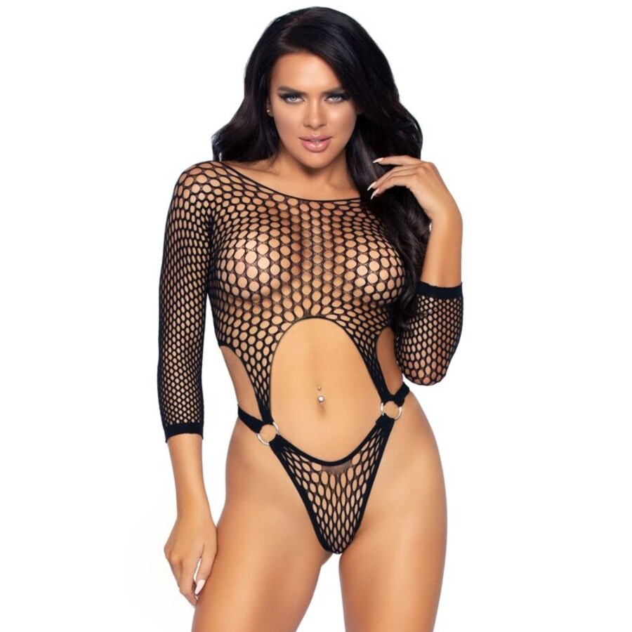 BODY  TOP AVEC DOS STRING TAILLE UNIQUE - NOIR