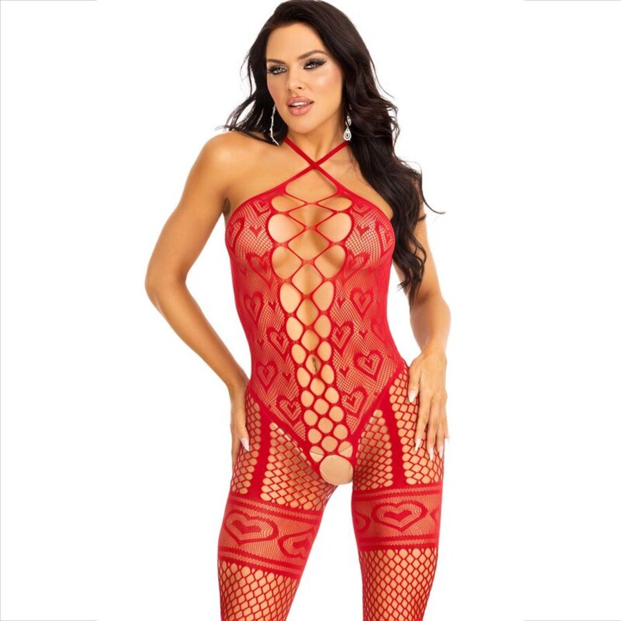BODYSTOCKING HALTER NECK 7