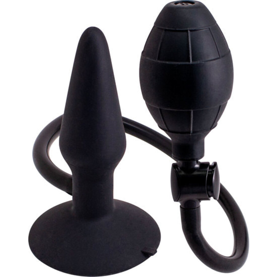 Butt plug hinchable s - negro Butt plug hinchable s - negro