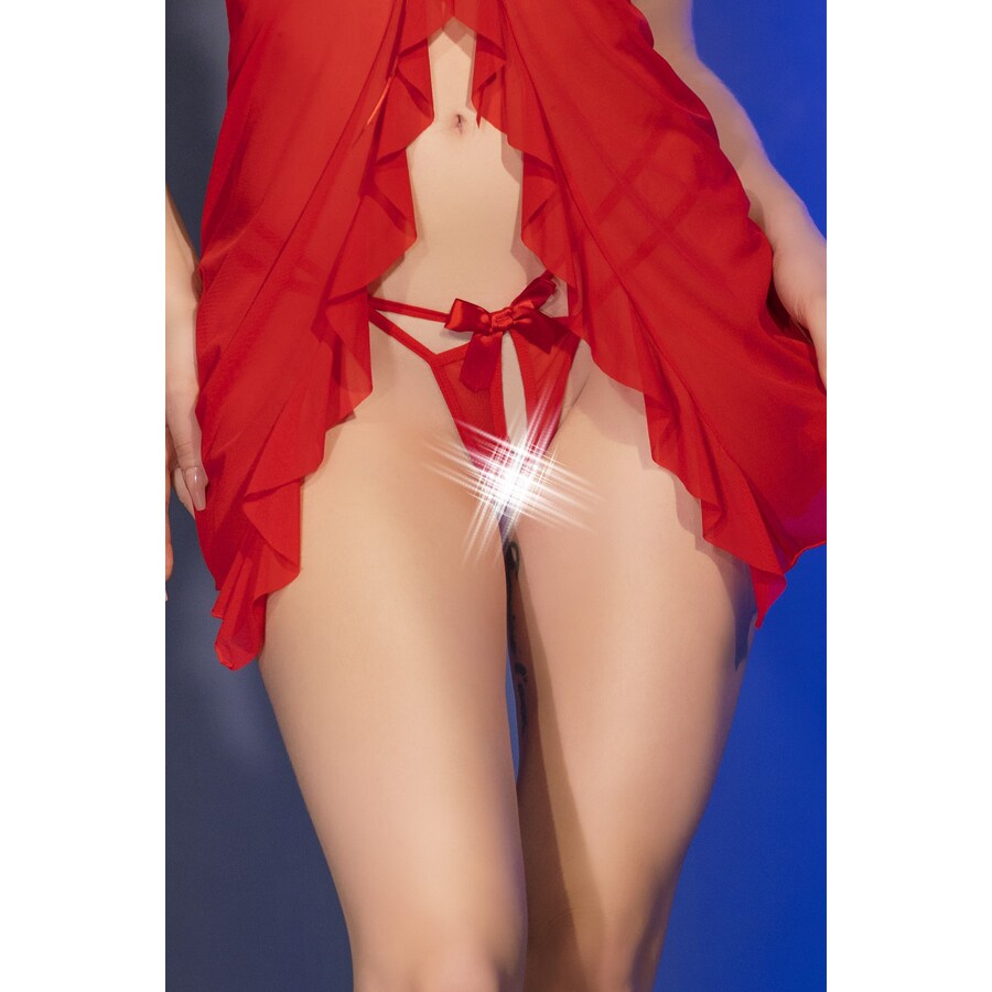 CAMISÓN Y TANGA CR-4696 6