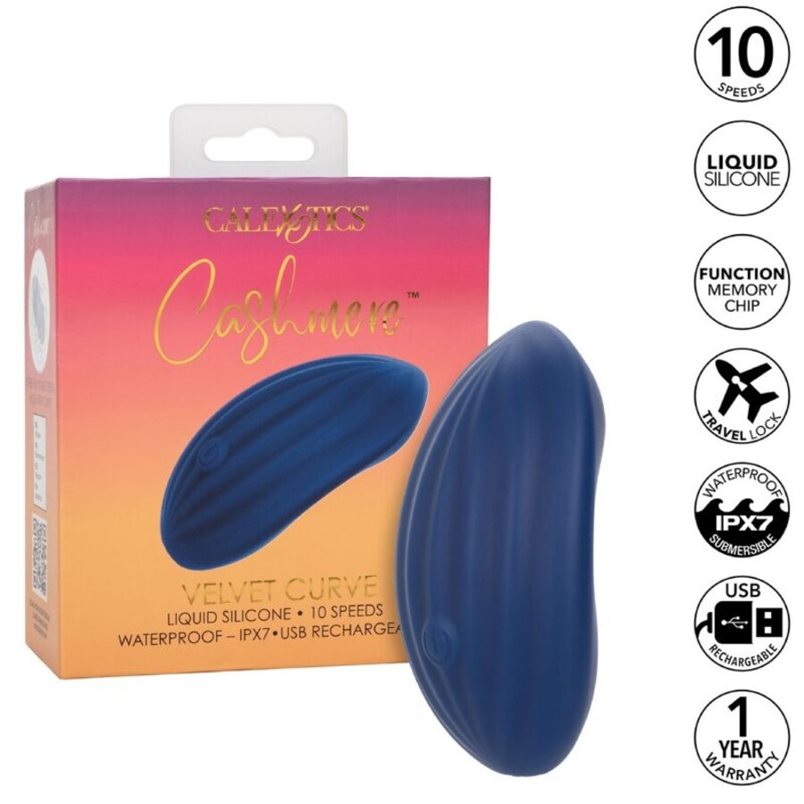 CASHMERE VELVET CURVE AZUL 2