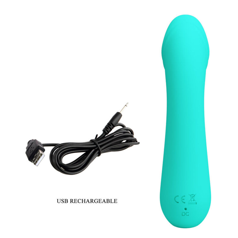 CETUS VIBRADOR RECARGÁVEL VERD 8