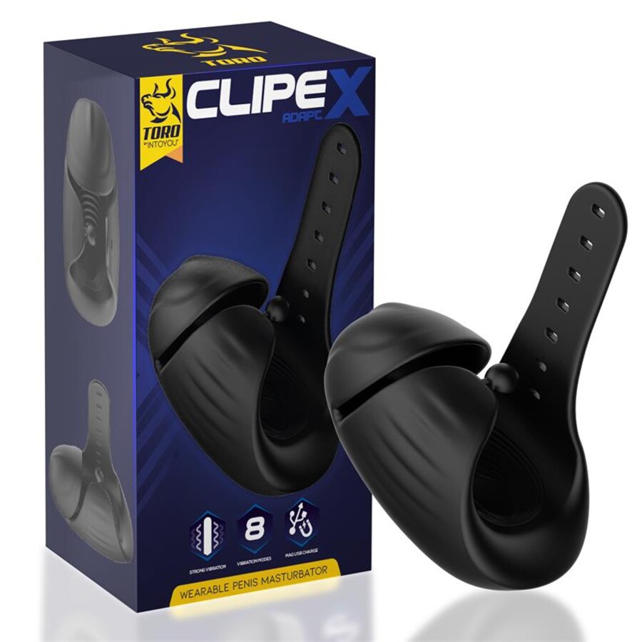 Clipex Masturbador Masculino Ajustable con Sistema de Clip S