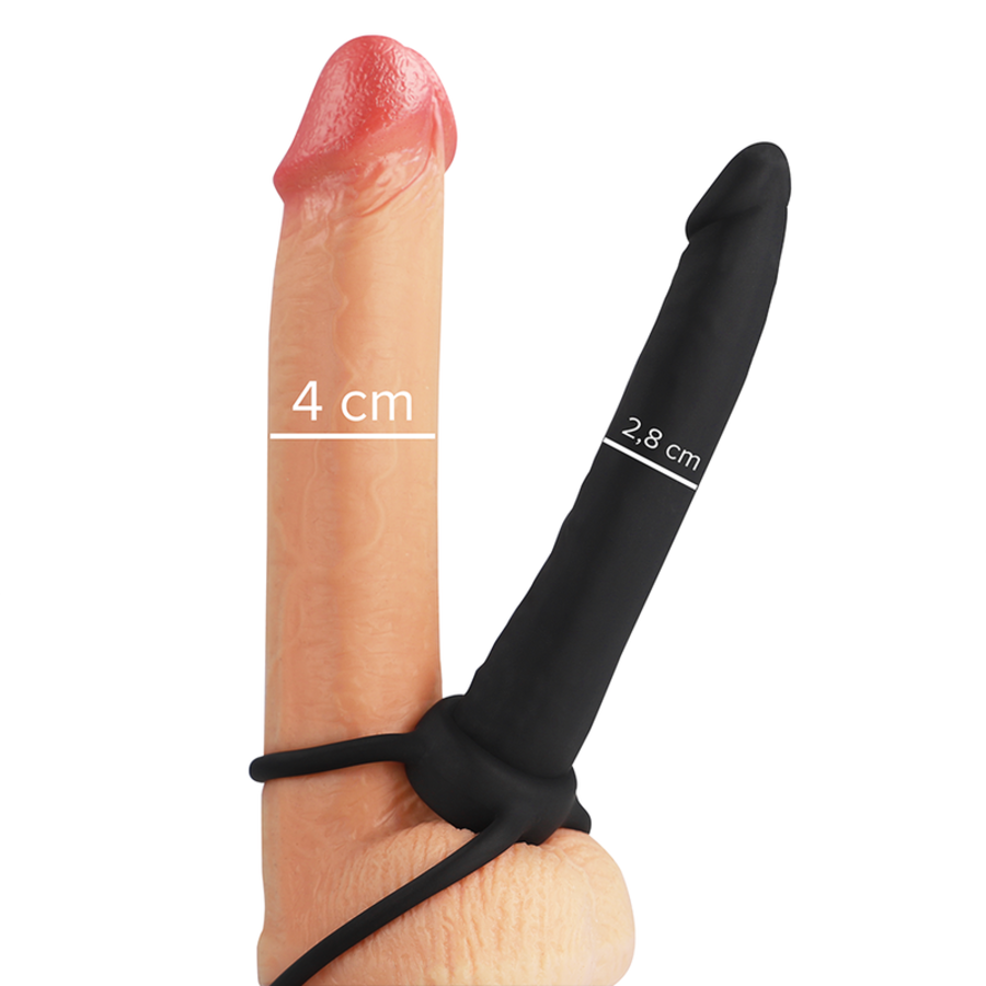 COBI ONYX DILDO ANAL CON ANILLOS 6