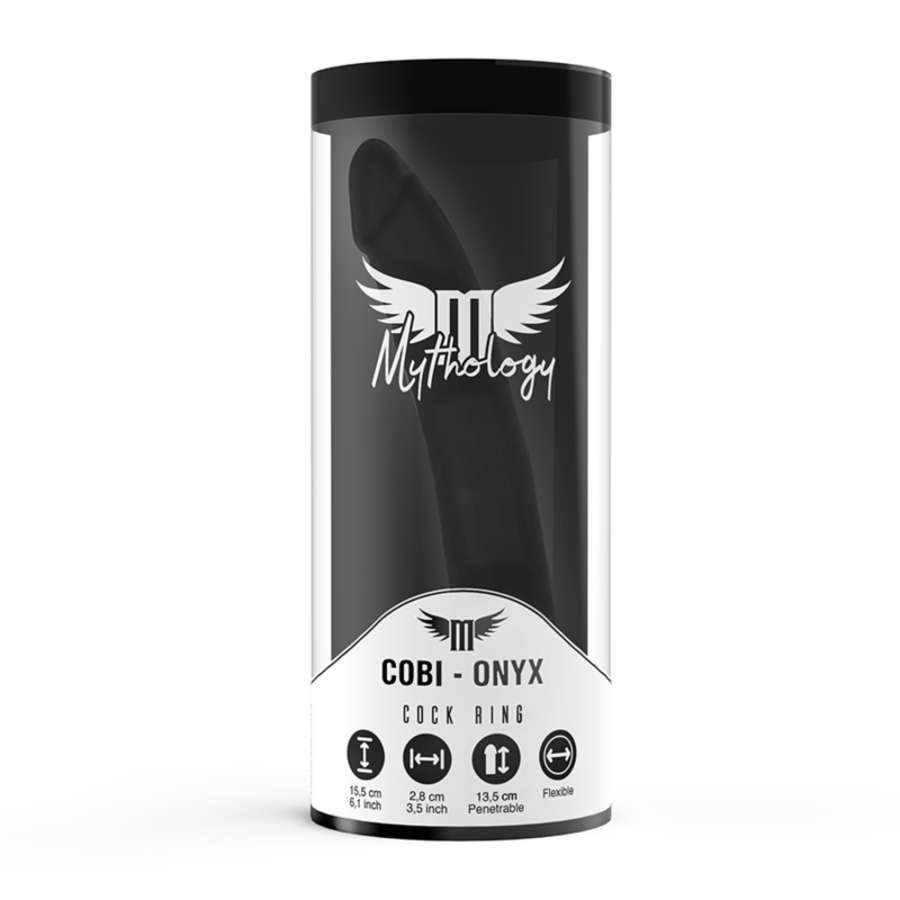 COBI ONYX DILDO ANAL CON ANILLOS 8