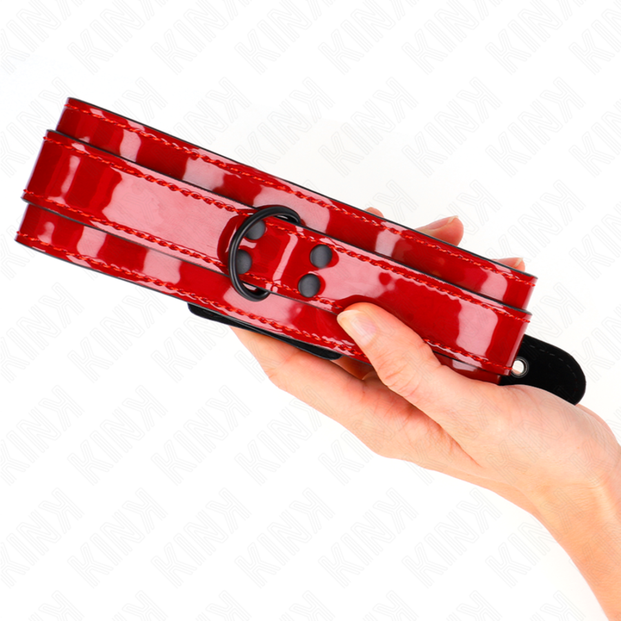 COLAR AJUSTÁVEL VERMELHO VINHO 37. 4