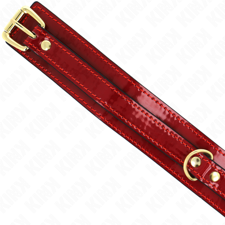 ADJUSTABLE COLLAR DARK RED DET 5