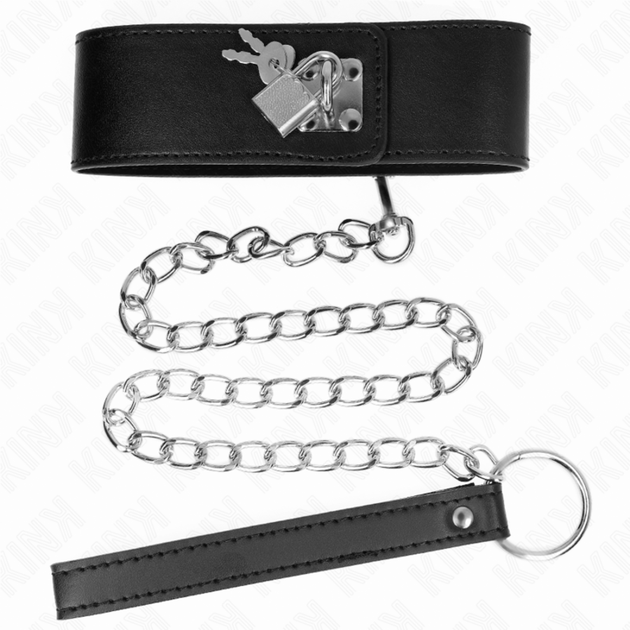 COLLAR WITH LEASH 65 CM WIDE 4