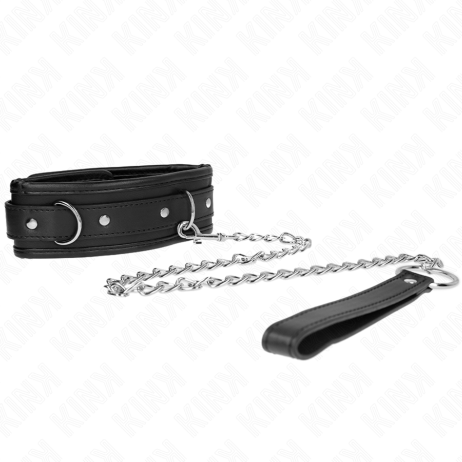 COLLAR WITH LEASH 65 CM MODEL 3