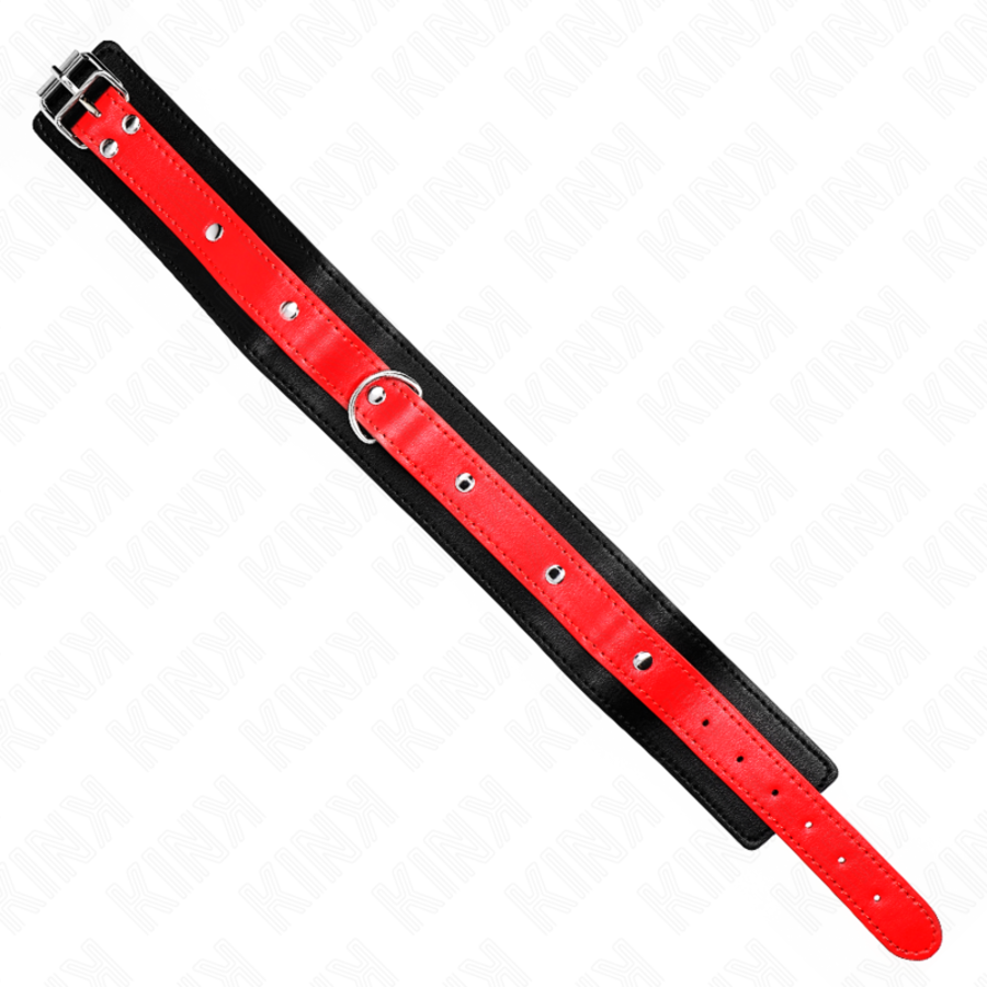 COLLAR WITH LEASH 65 CM RED A 6