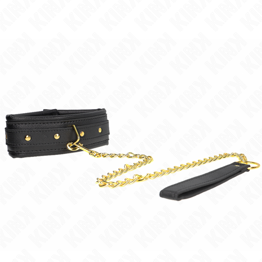 COLLAR WITH IMITATION SPONGE LEASH 2