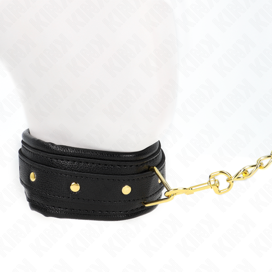COLLAR WITH IMITATION SPONGE LEASH 4