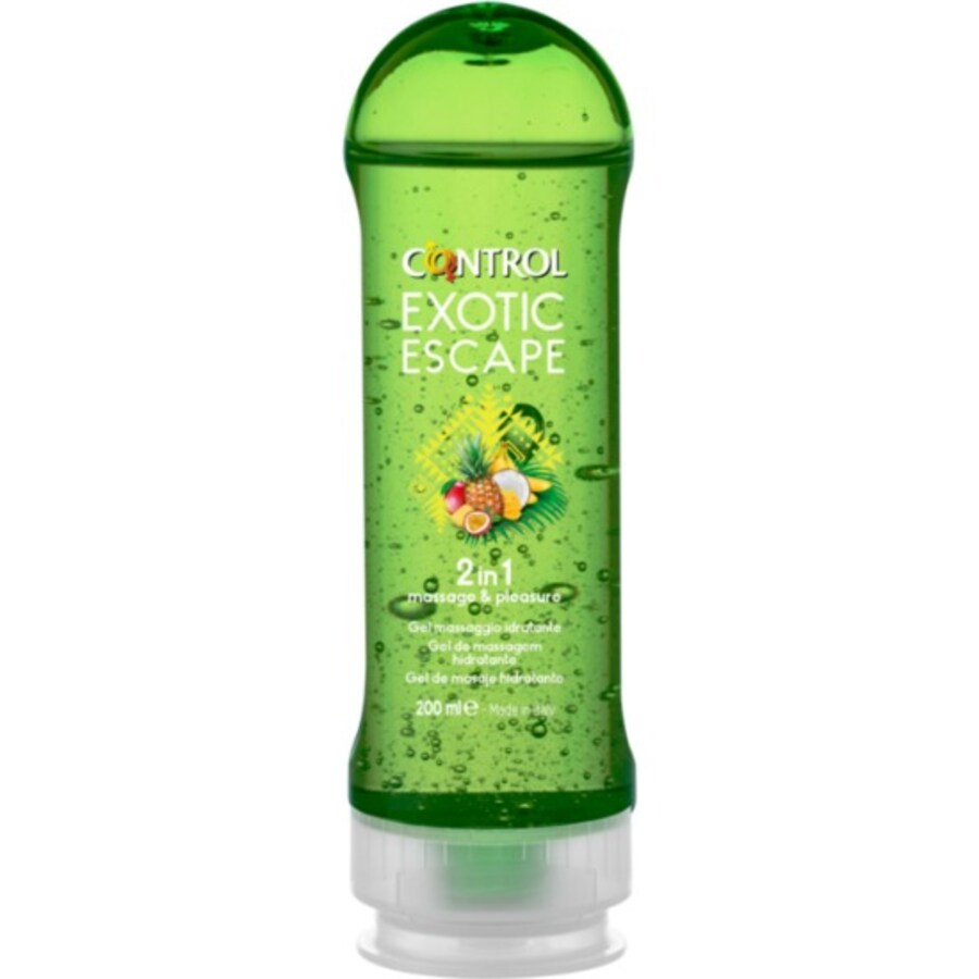 Gel de masaje control exotic escape 200ml