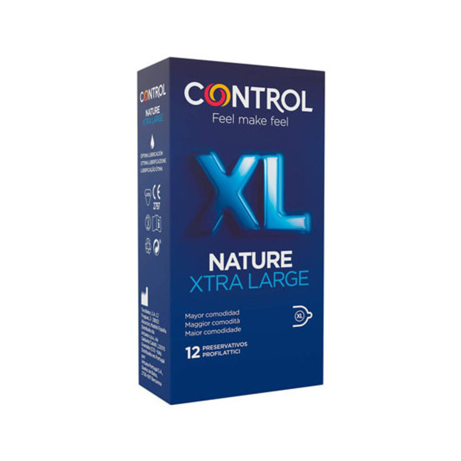 Control preservativos nature xl 12uds Control preservativos nature xl 12uds