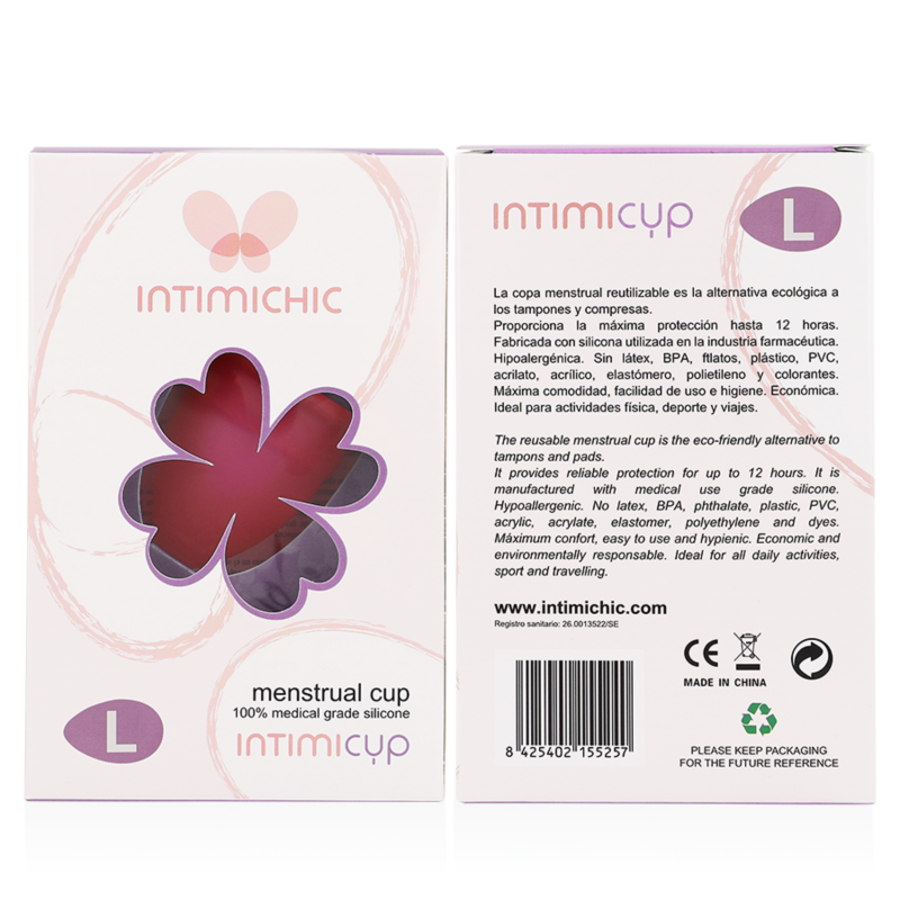 COPA MENSTRUAL INTIMICHIC. CUP 4