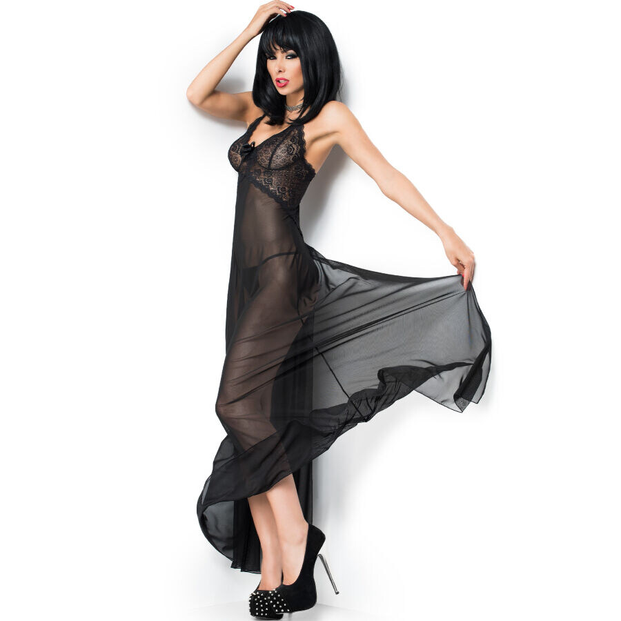 CR 3883 BABYDOLL LONGO PRETO S 5