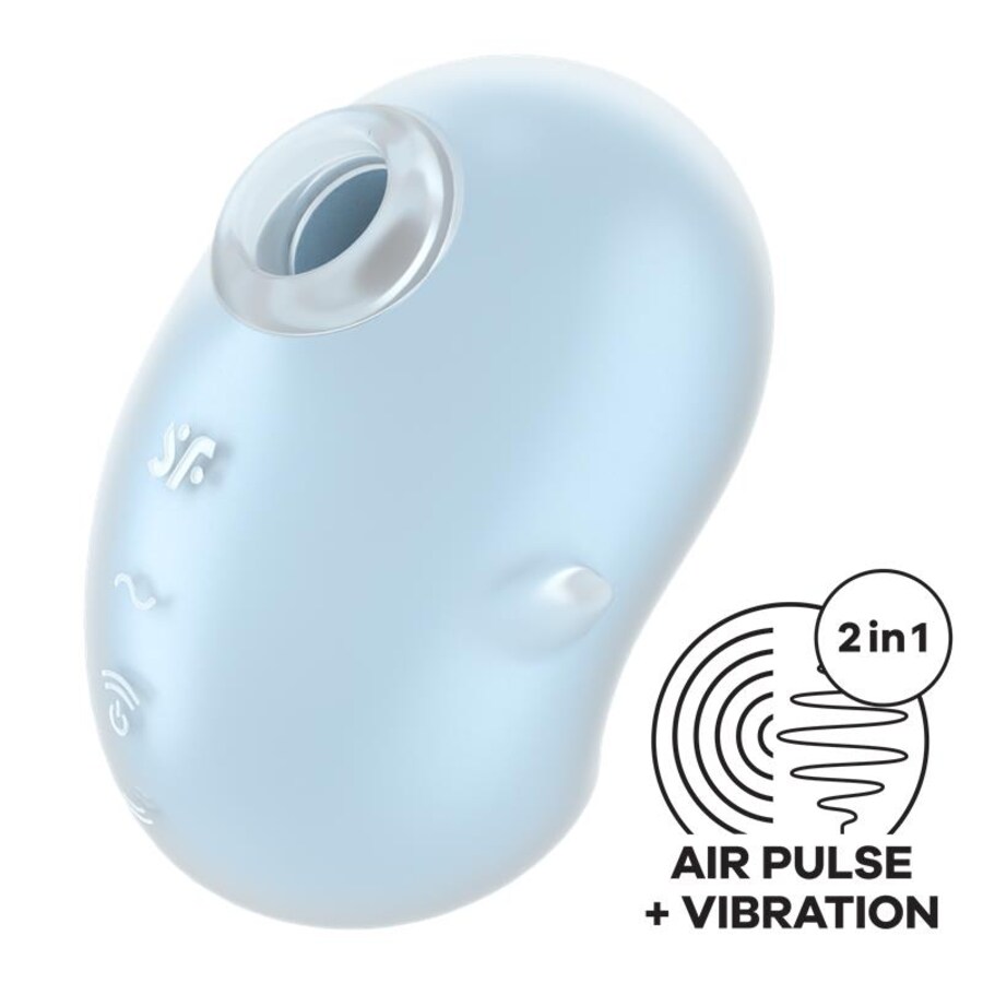 VIBRATORE CUTIE GHOST LAY-ON AZZURRO VIBRATORE CUTIE GHOST LAY-ON AZZURRO