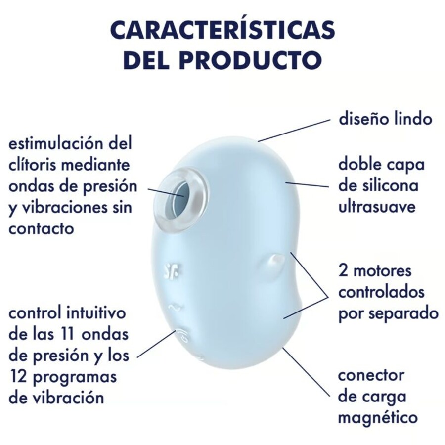 CUTIE GHOST VIBRATORE LAY-ON AZ 10