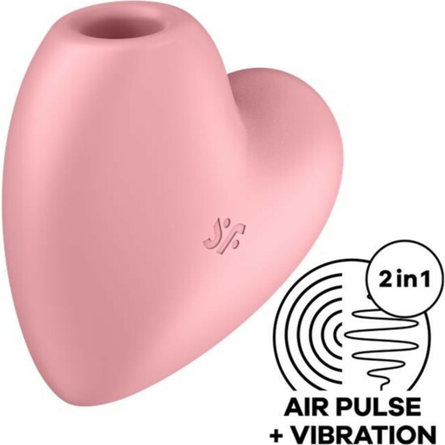 Cutie Heart Succionador de Clítoris y Vibración Rosa Cutie Heart Succionador de Clítoris y Vibración Rosa