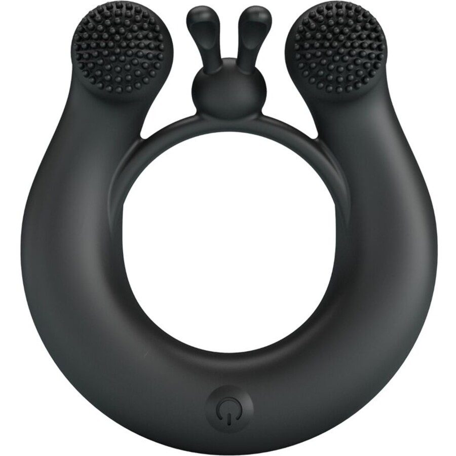 DAHLIA ANILLO VIBRADOR + ESTIMULADOR DE CLÍTOIS 12 VIBRACION