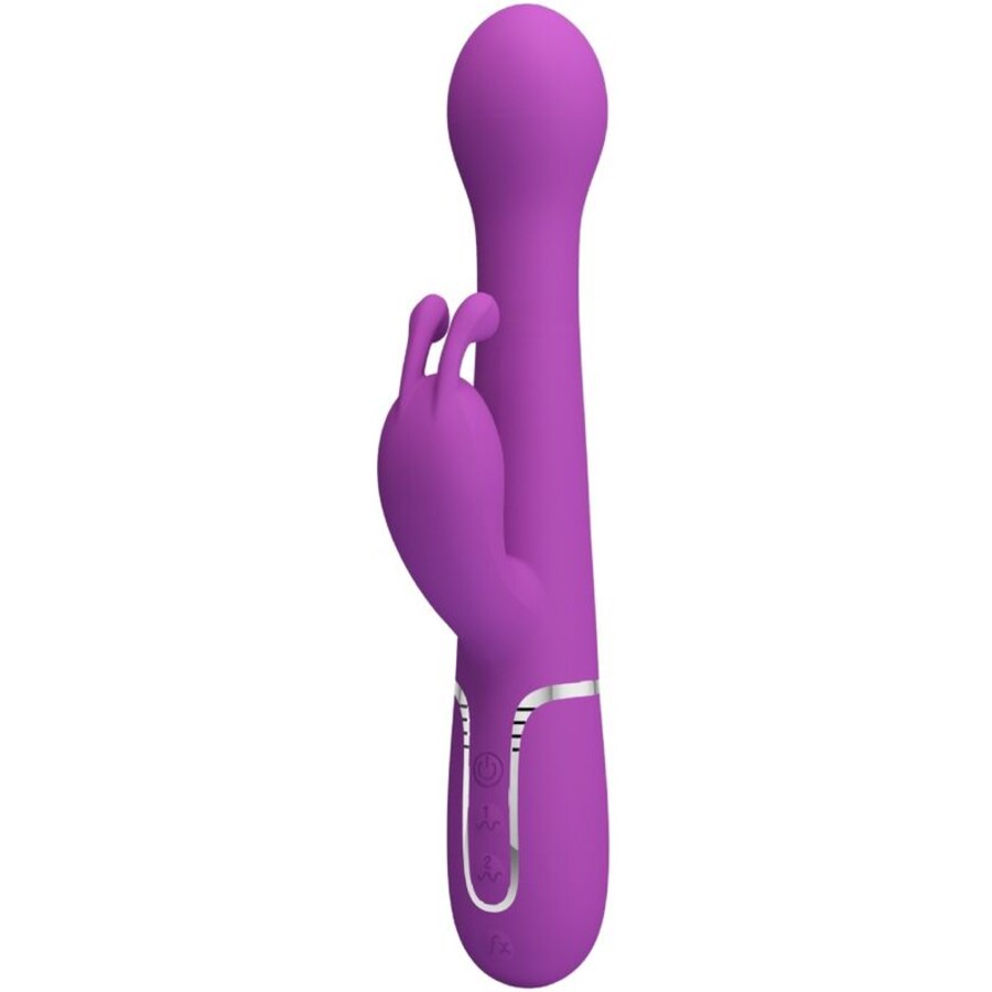 VIBRATEUR LAPIN MULTIFONCTION 3 EN 1 DEJON VIOLET