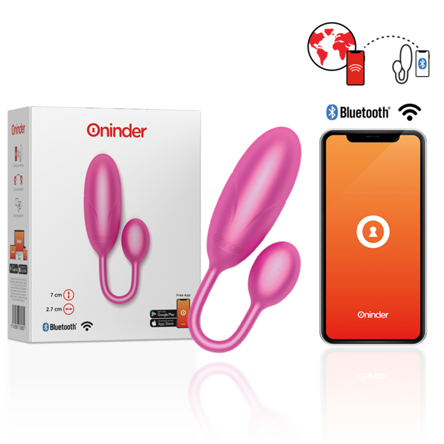 DENVER HUEVO VIBRADOR ROSA 7 X 2.7 CM - APP GRATUITA nº1 DENVER HUEVO VIBRADOR ROSA 7 X 2.7 CM - APP GRATUITA nº1