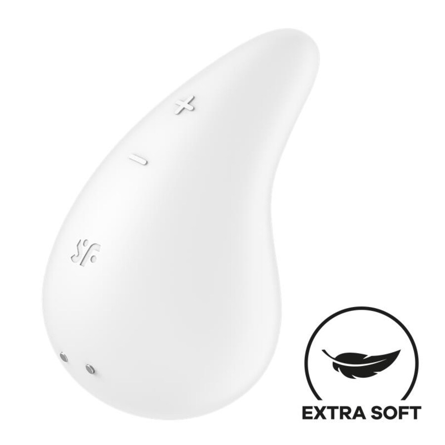 DEW DROP VIBRADOR LAY-ON BLANCO 2