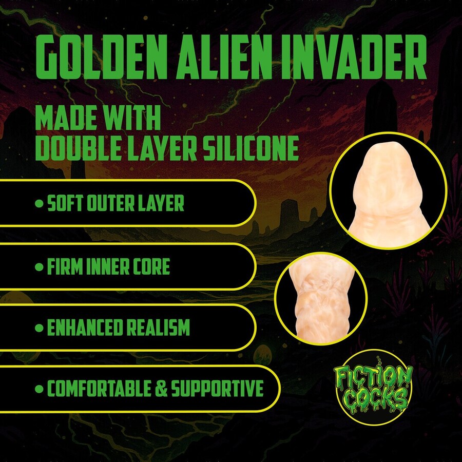 GOLDEN ALIEN INVADER 3